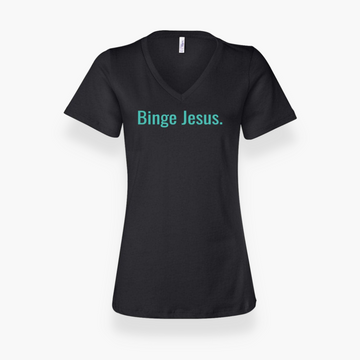 Binge Jesus T-Shirt Black