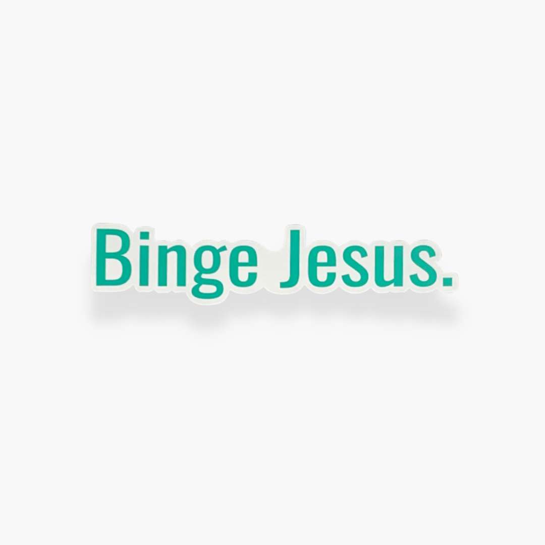 Binge Jesus Sticker binge-jesus-sticker