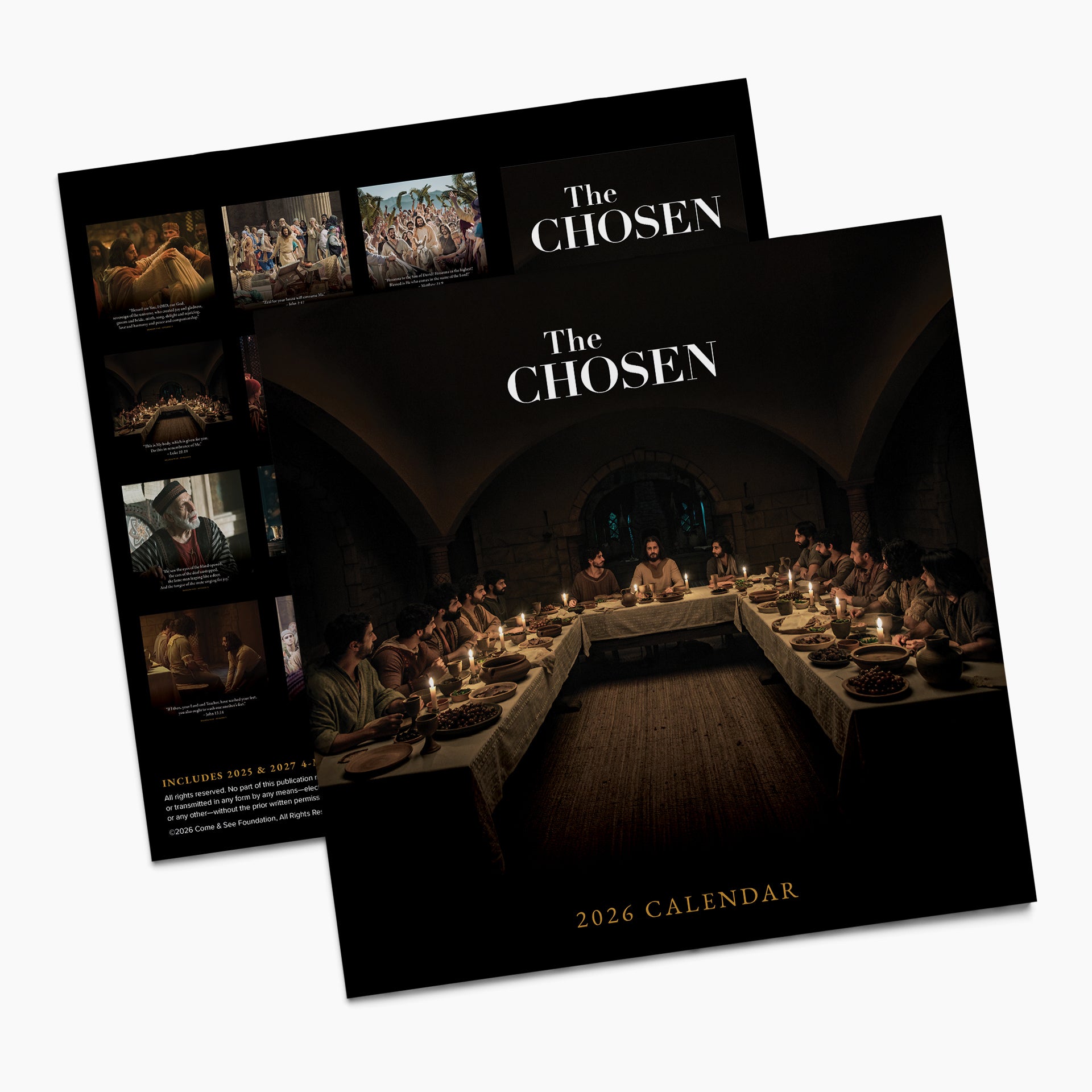 The Chosen 2026 Wall Calendar