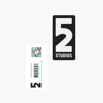 5&2 Studios Sticker (Black)