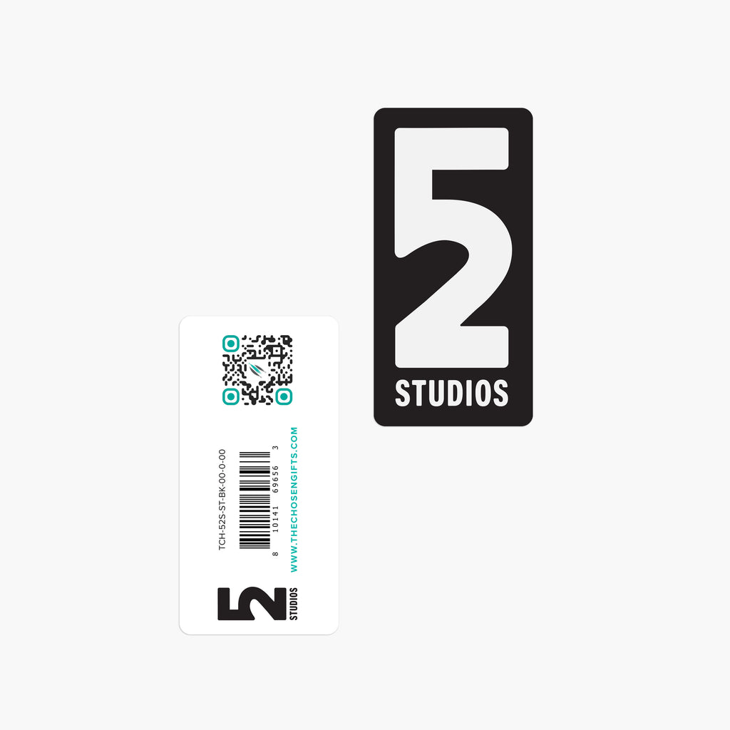 5&2 Studios Sticker (Black)