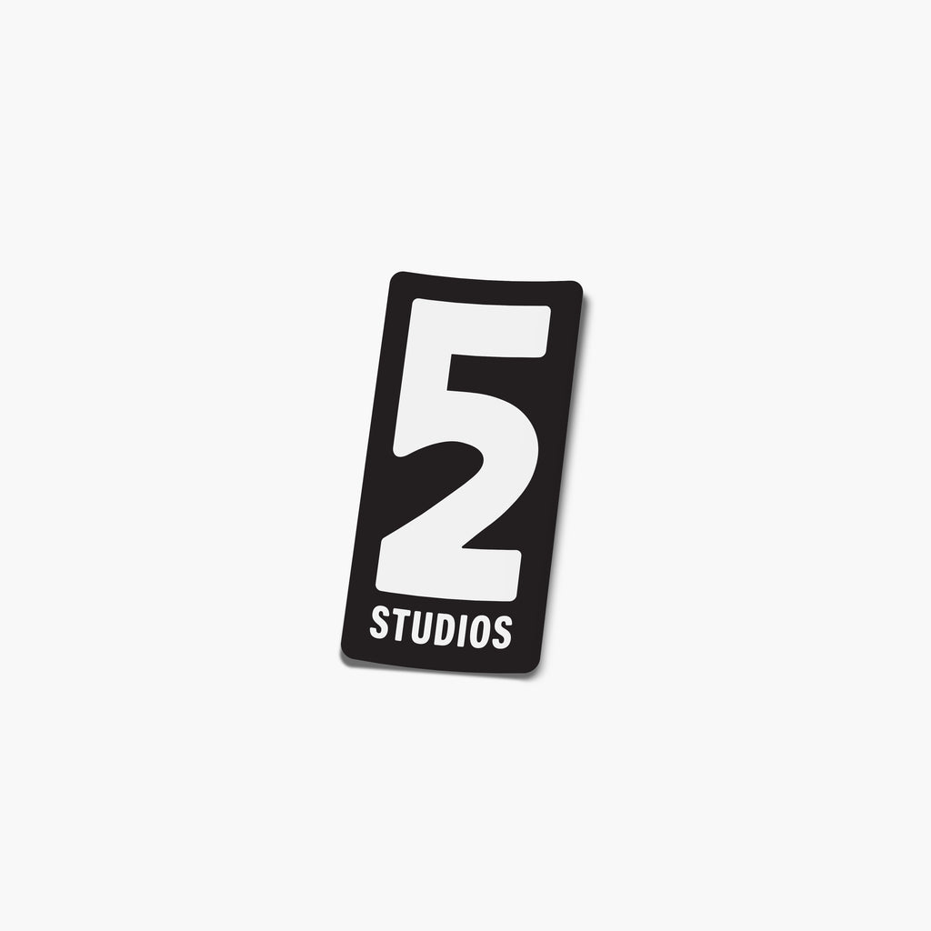 5&2 Studios Sticker (Black)