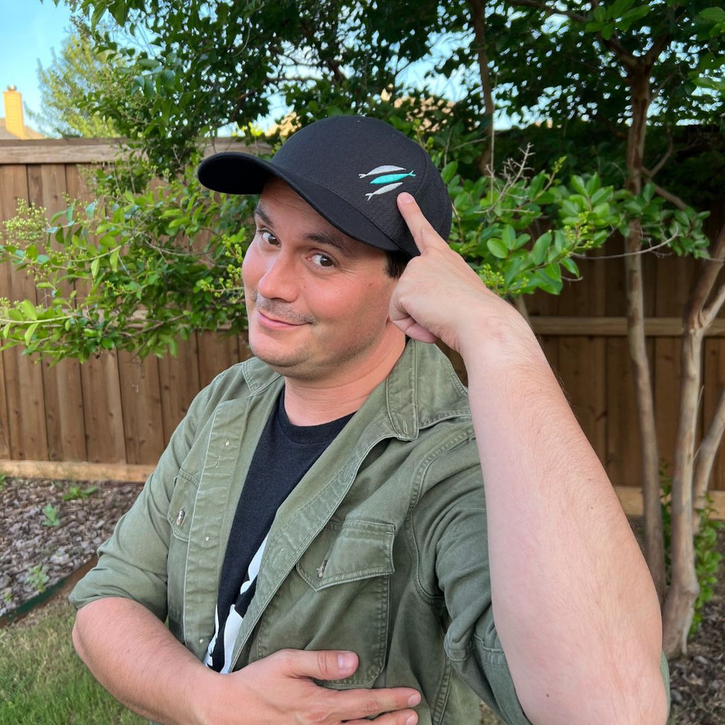 Three Fish Chosen Hat