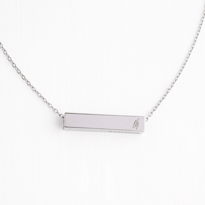 Naszyjnik Wybrany Czterostronny Srebrny