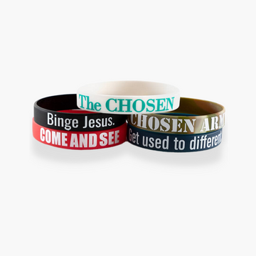 5-pack med The Chosen Wristbands (Limited Edition)
