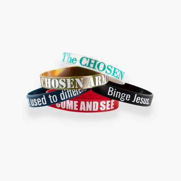 5-pack med The Chosen Wristbands (Limited Edition)