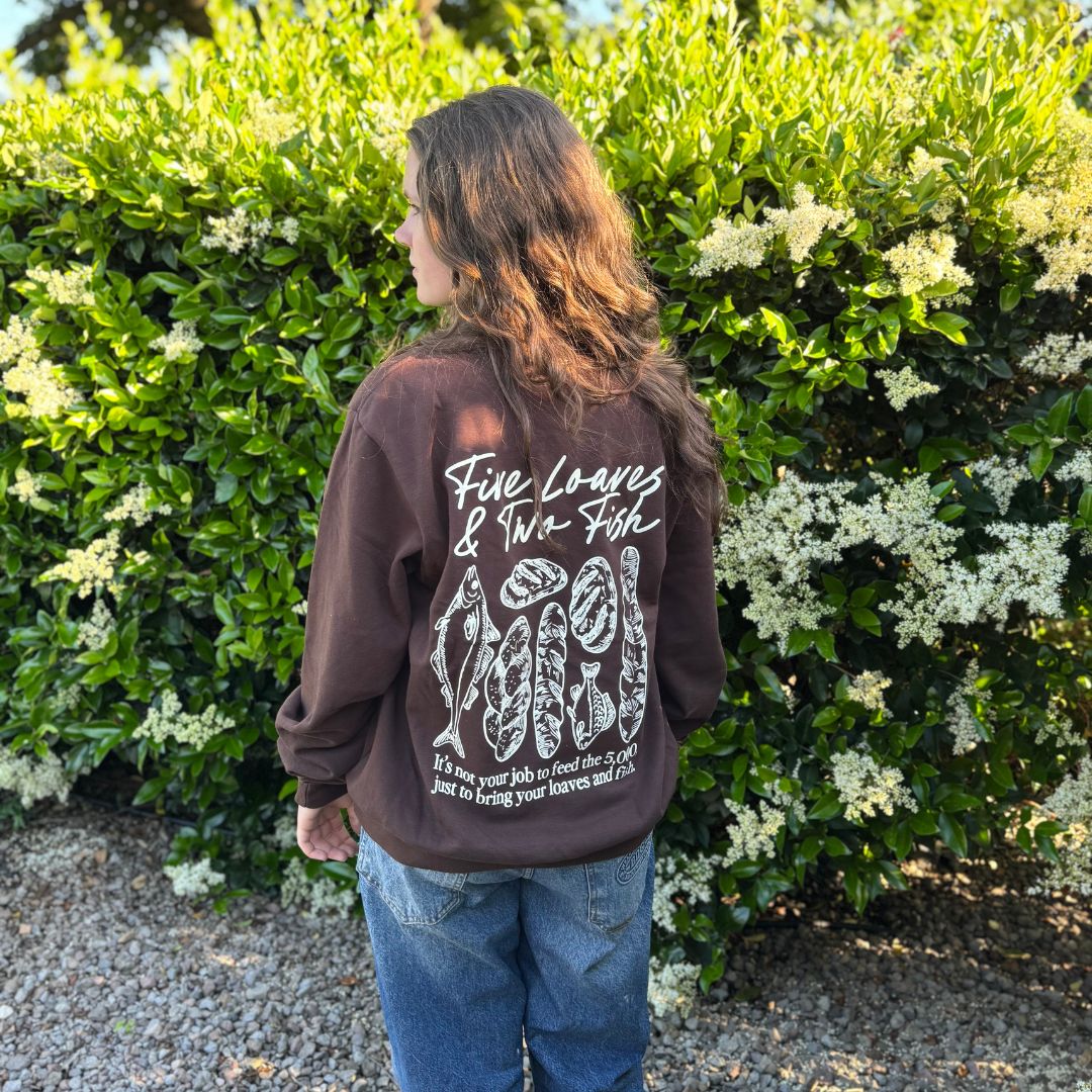 Five Loaves & Two Fish Crewneck