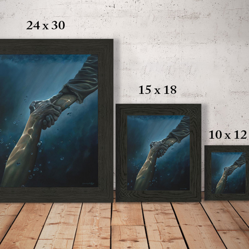 "Don't Let Me Go" Framed Art