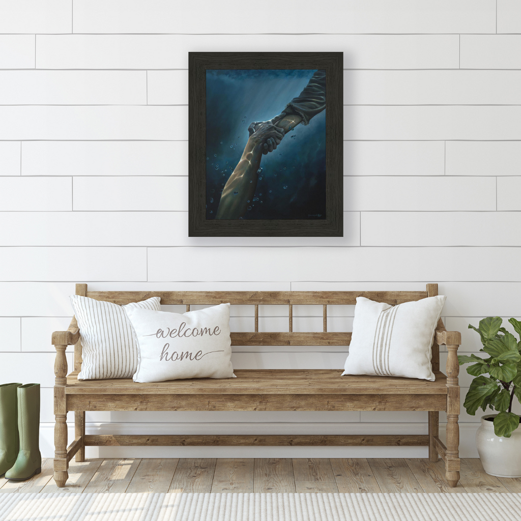 "Don't Let Me Go" Framed Art