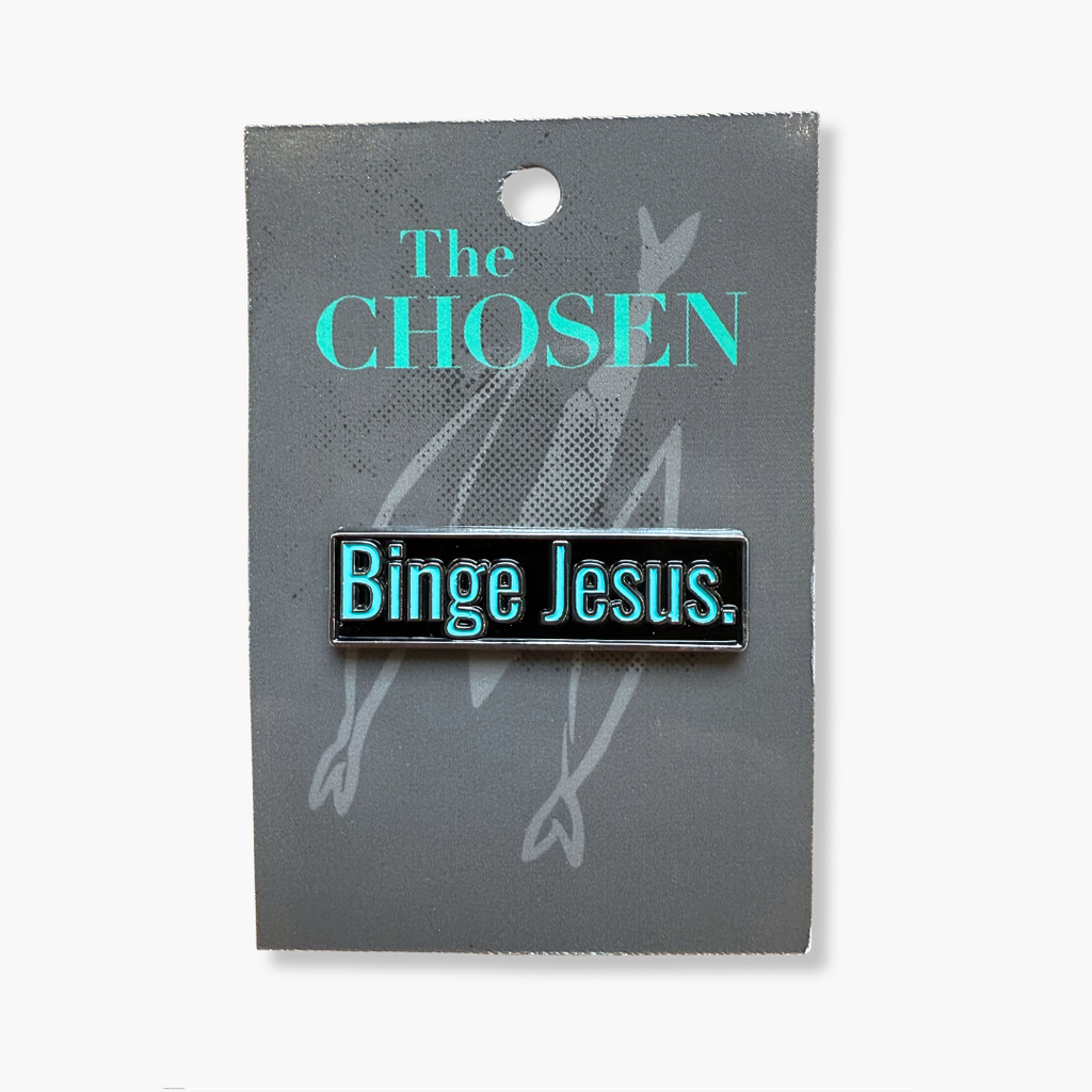 Binge Jesus Trading Pin 2.0
