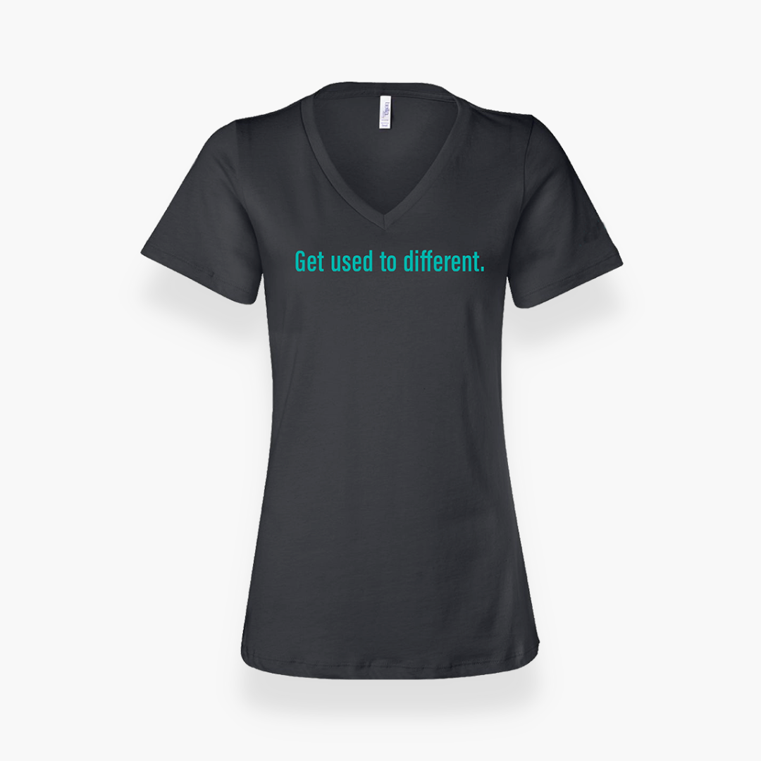 Get used to different Chosen T-Shirt (Limited Edition) - Women Black
