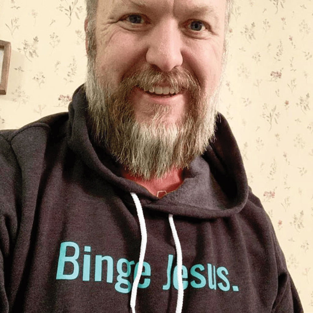 Felpa con cappuccio Binge Jesus Chosen