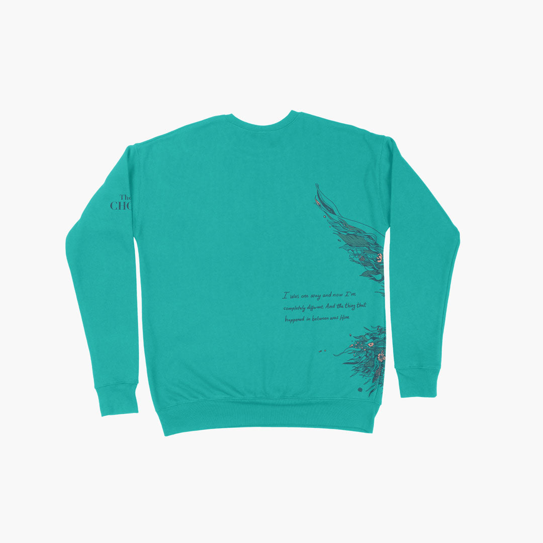 Ik was One Way 2.0 sweatshirt met ronde hals