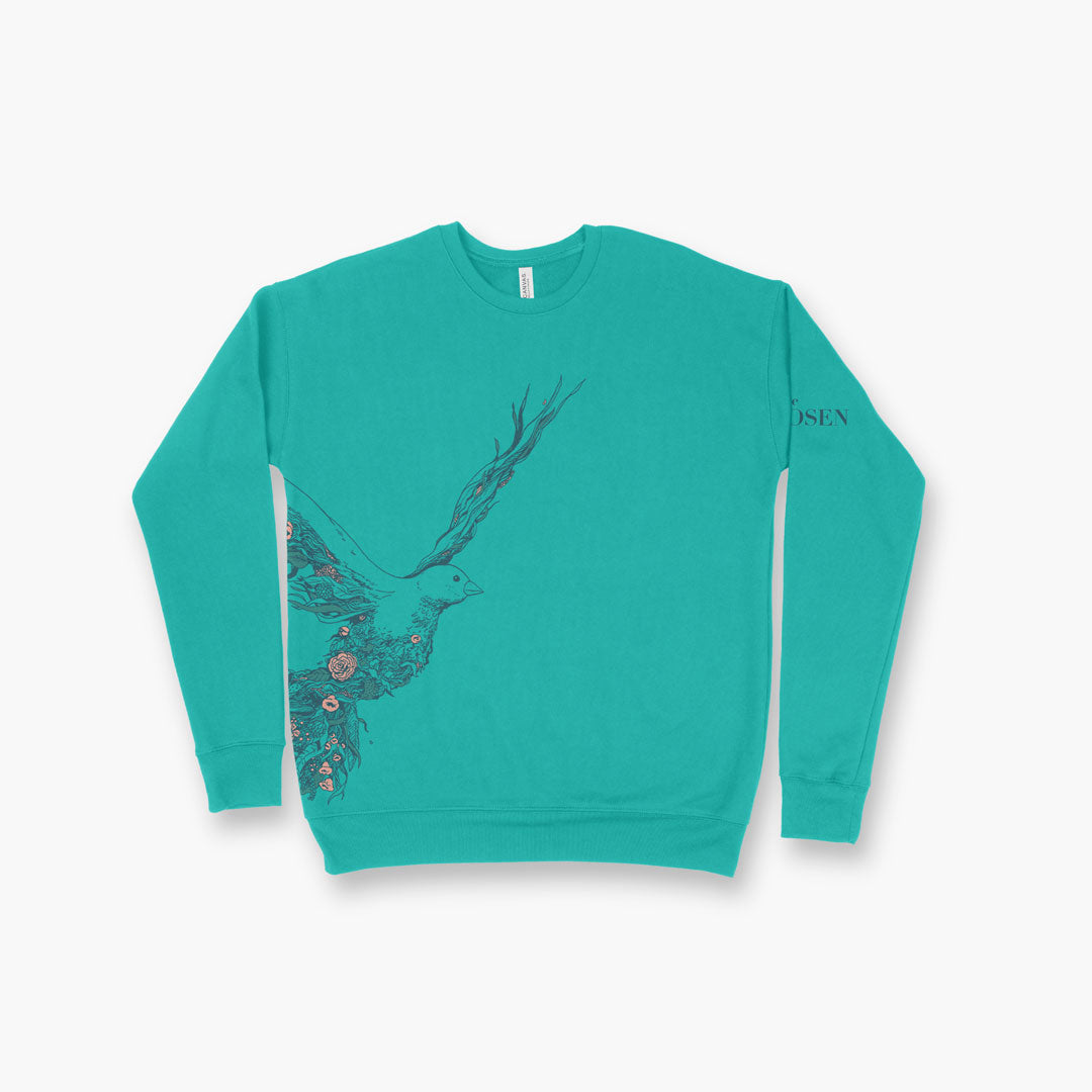 Ik was One Way 2.0 sweatshirt met ronde hals