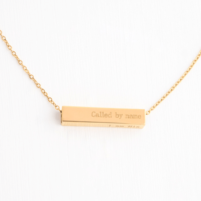 Naszyjnik Wybrany Czterostronny Złoty