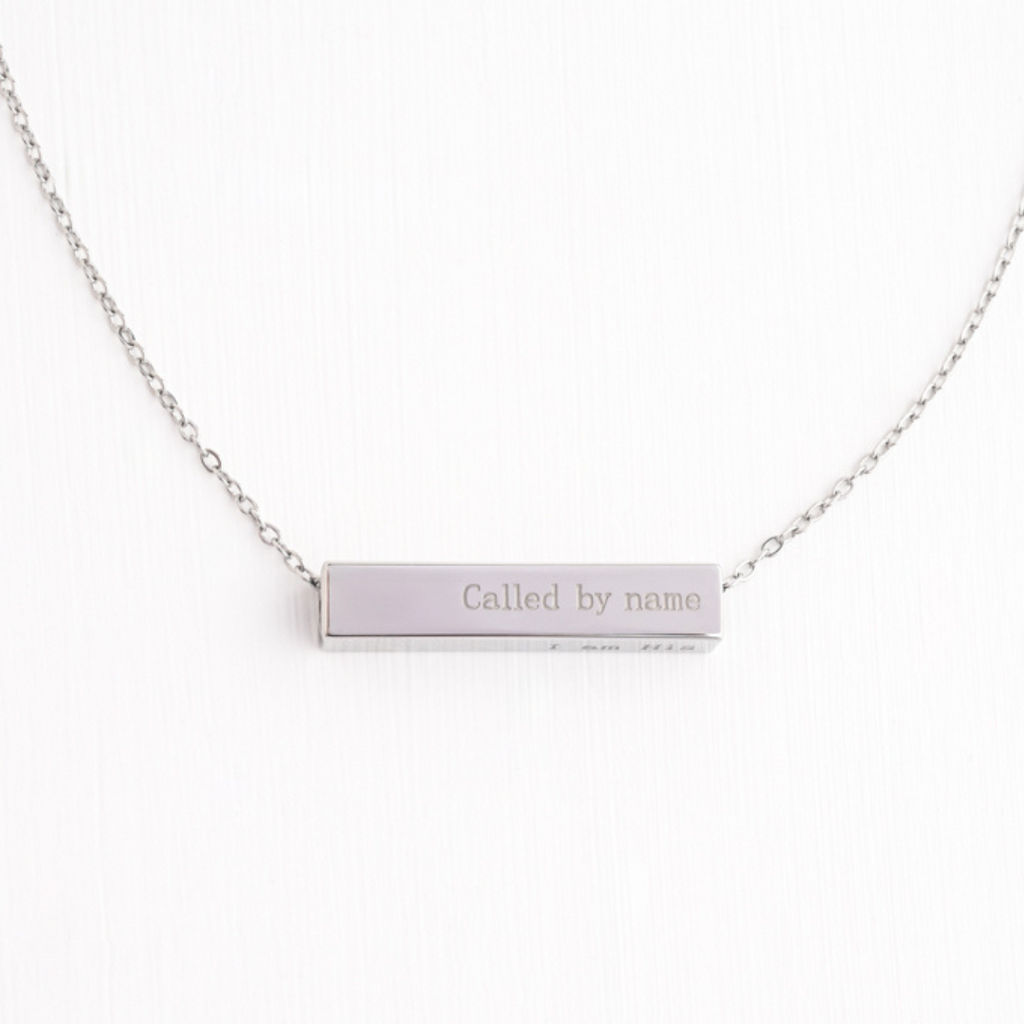 The Chosen Four-Sided Necklace Silver
