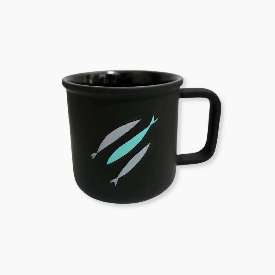 Three Fish Rubber Mug