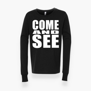 Come And See Chosen Long Sleeve (Limited Edition) - Black