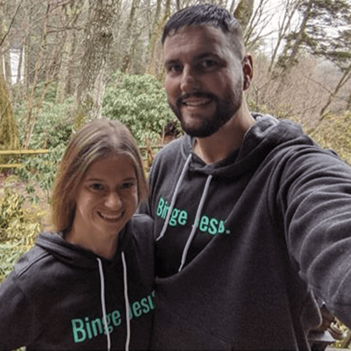 Sweat à capuche Binge Jesus Choisi