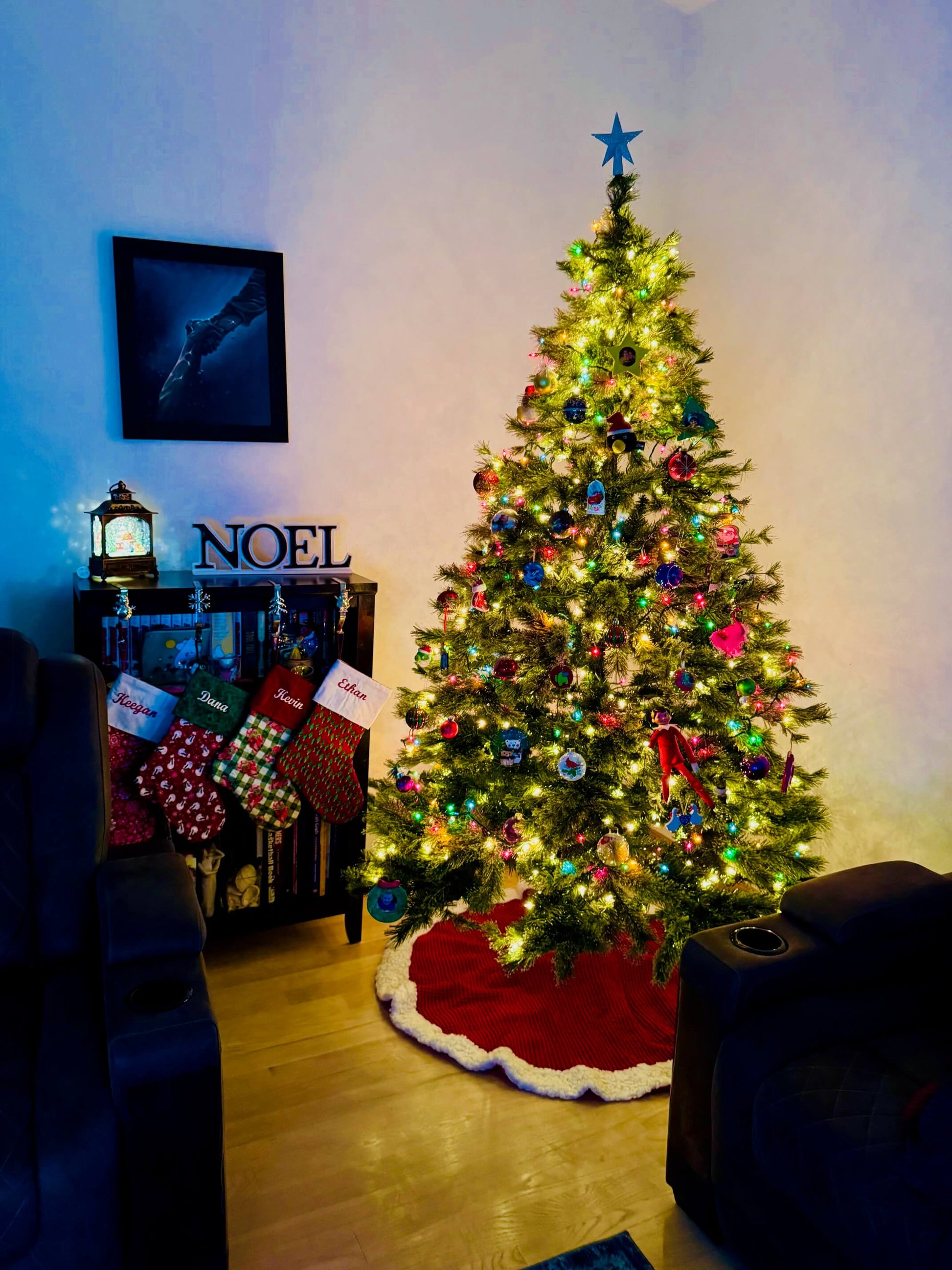 Arte emoldurada "Não me deixe ir"