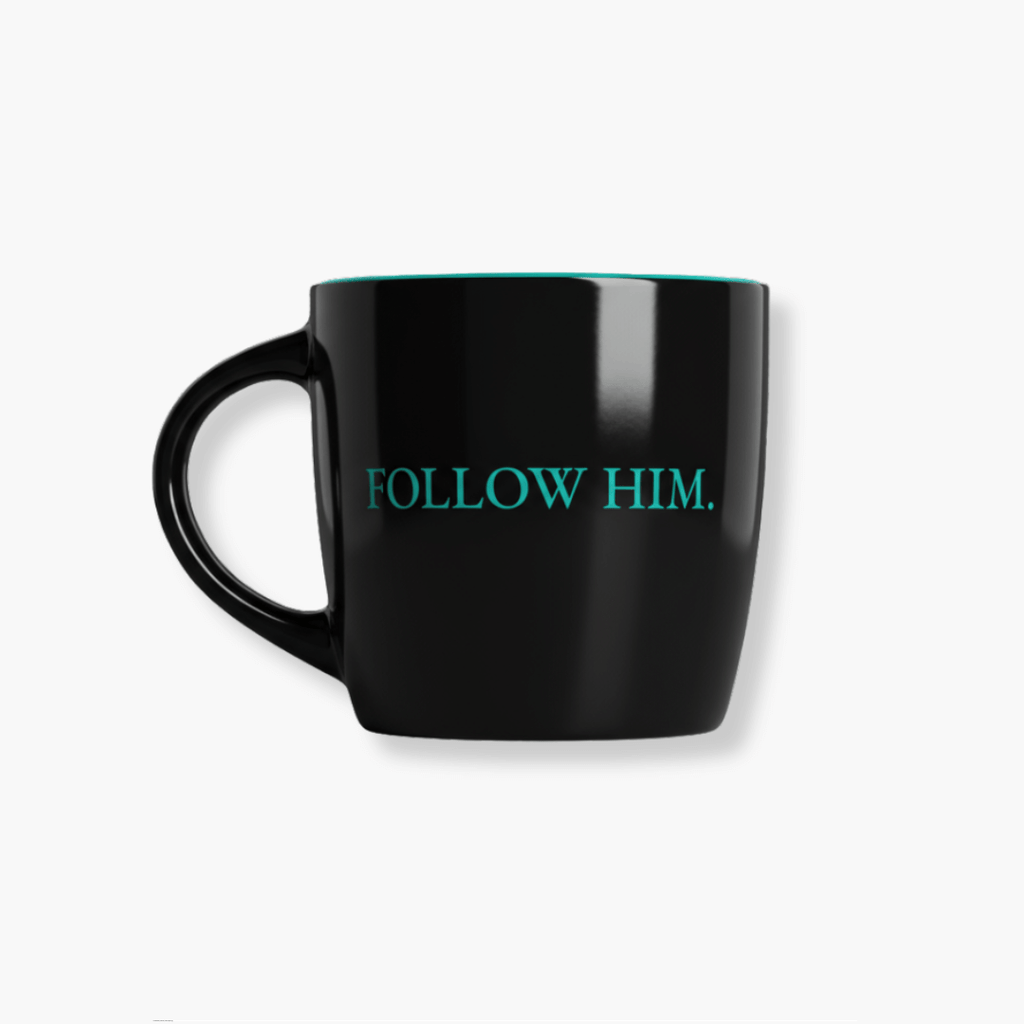 Follow Him Mug