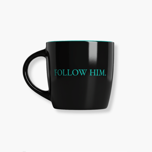 Follow Him Mug