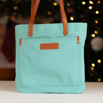 Follow Him Tote Bag