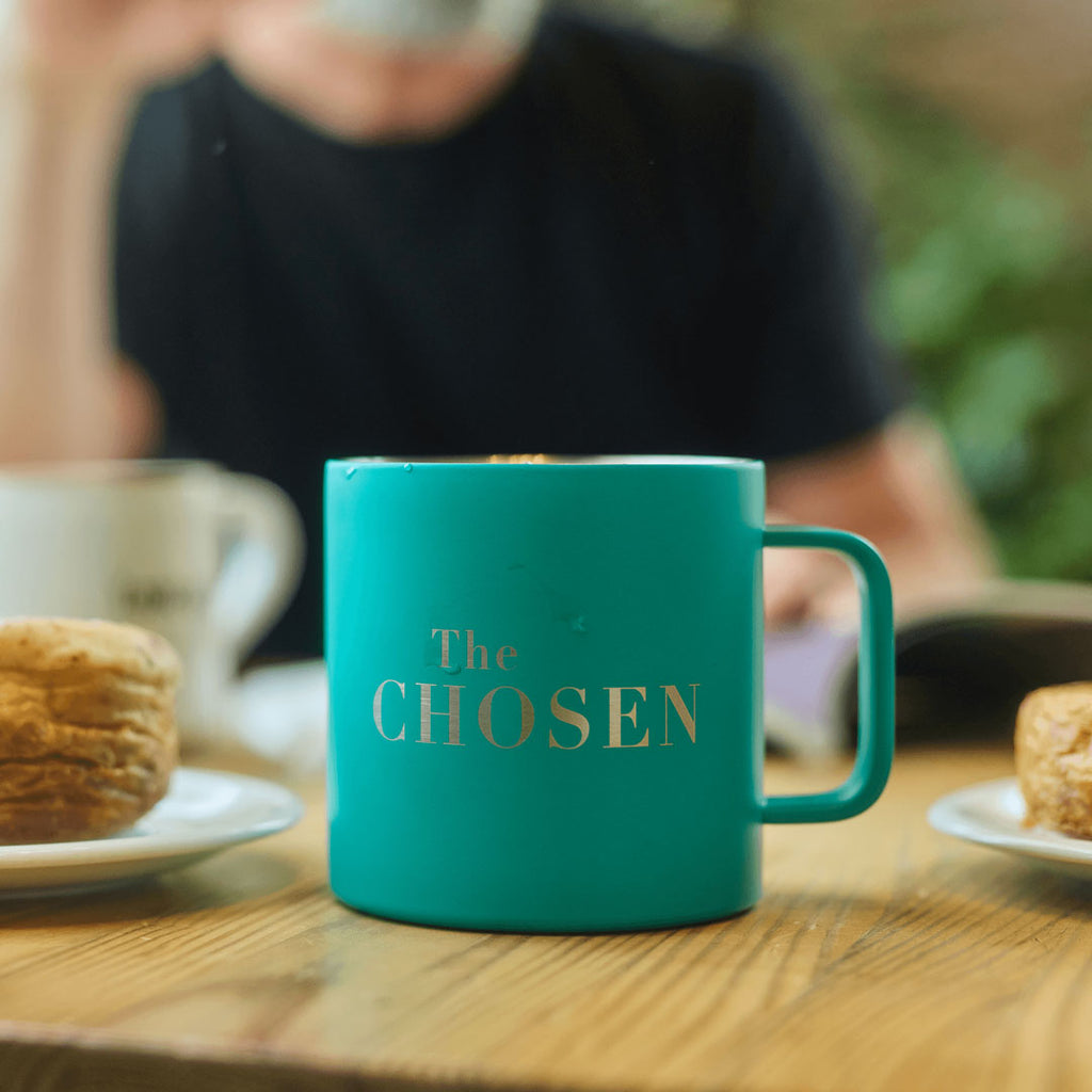 Wen aan verschillende roestvrijstalen blauwgroen 16 oz. Mok