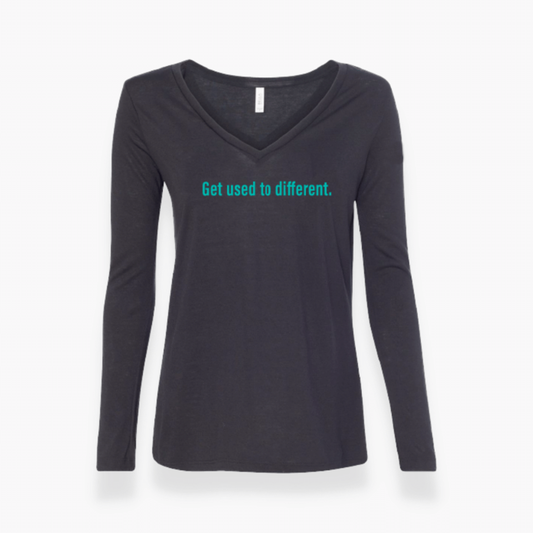 Get used to different Chosen Long Sleeve - Women - Black - Front