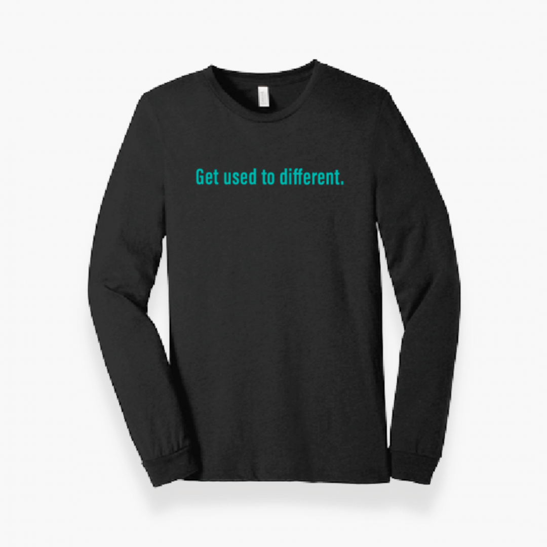Get used to different Chosen Long Sleeve (Limited Edition) - Black - Front
