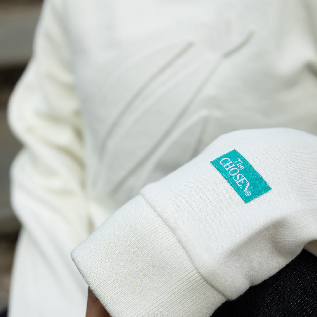 Three Fish Embossed Crewneck