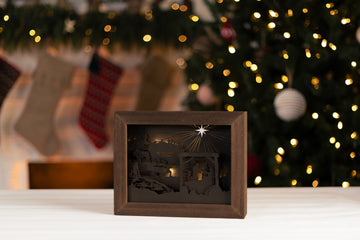 People Must Know Christmas Shadow Box