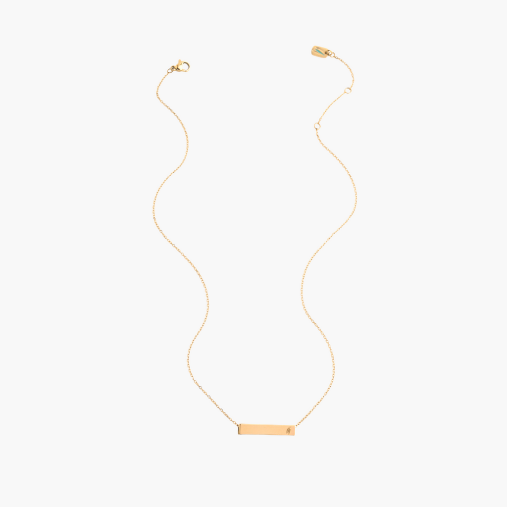 The Chosen Four-Sided Necklace Gold