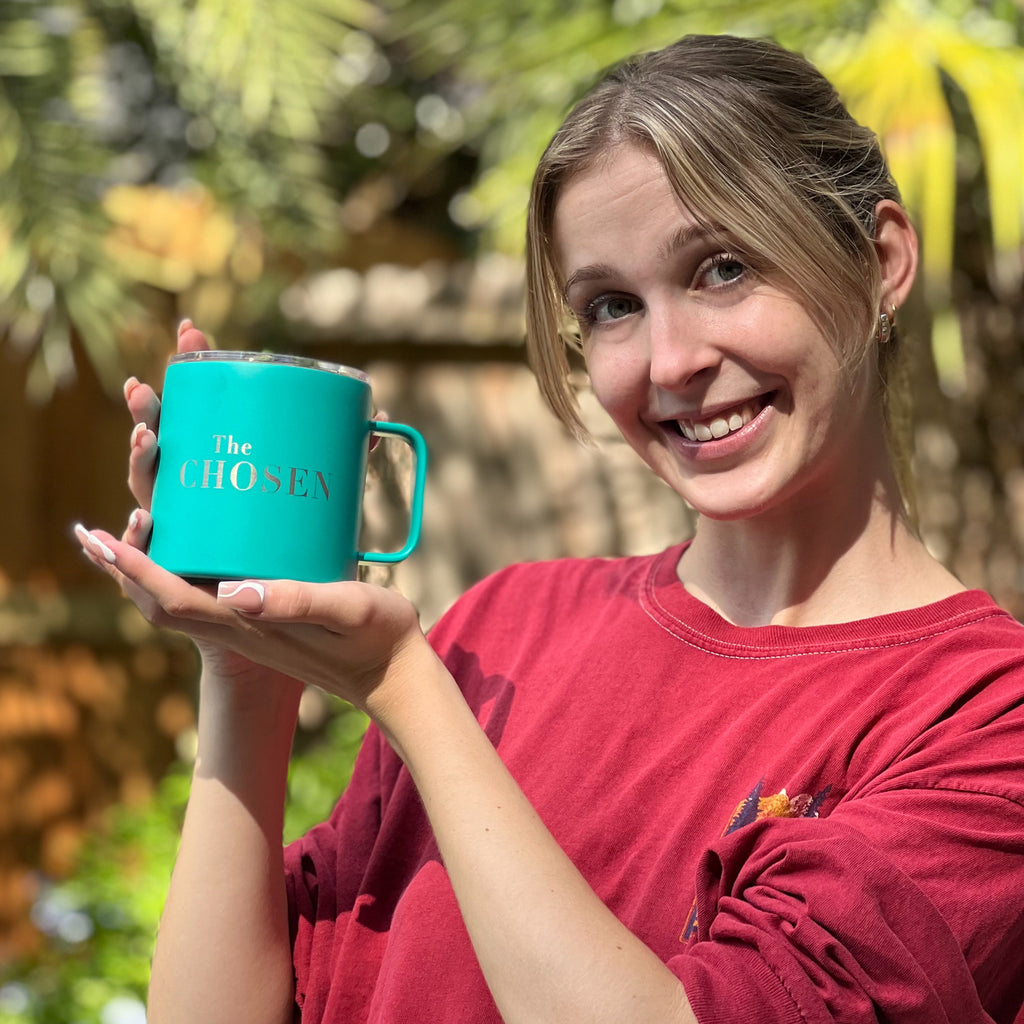 Get Used to Different Stainless Steel Teal 16 oz. Mug