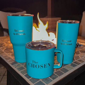 Get Used to Different Stainless Steel Teal 30 oz. Tumbler
