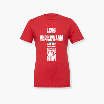 I Was One Way Red T-Shirt