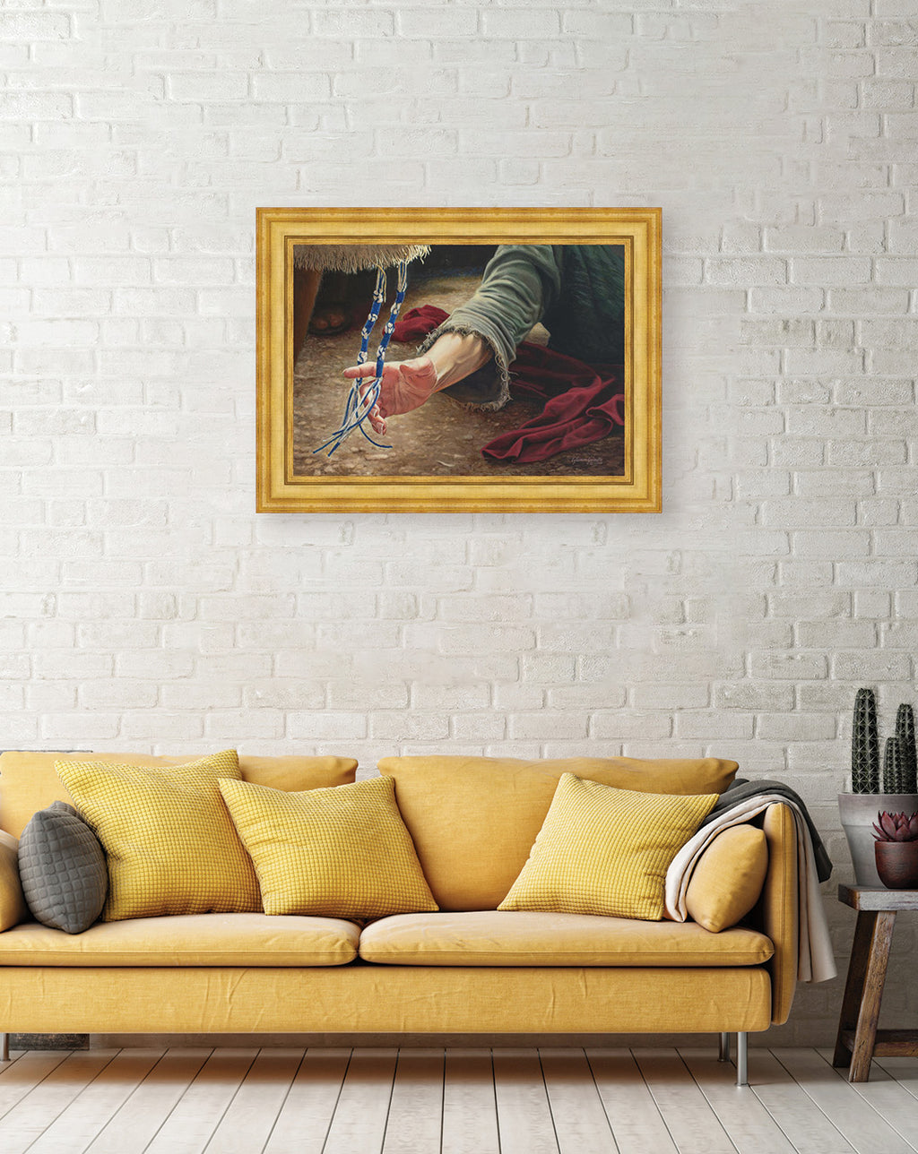 "Tú eres mío""Obras maestras - Hoja de metal dorado"