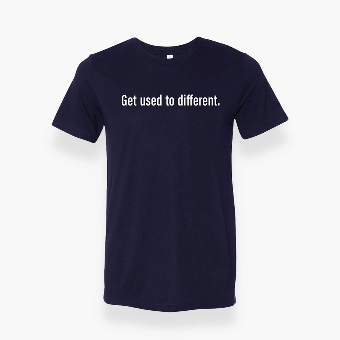 Get used to different Chosen T-Shirt (Limited Edition) - Navy