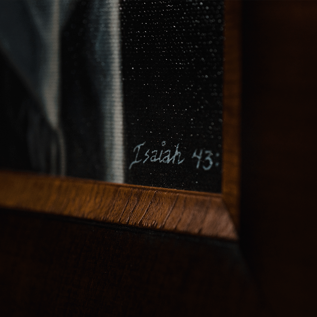 Je bent van mij schilderij (ingelijst)