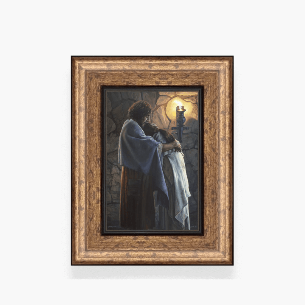 Je bent van mij schilderij (ingelijst)