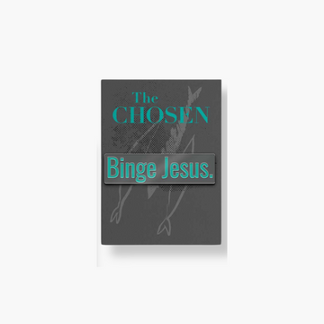 Binge Jesus Trading Pin