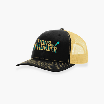 Sons of Thunder Black Trucker Hat