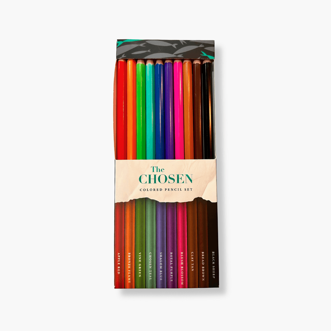 Los lápices de colores elegidos