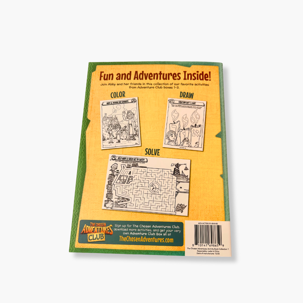 The Chosen Adventures Activity Book