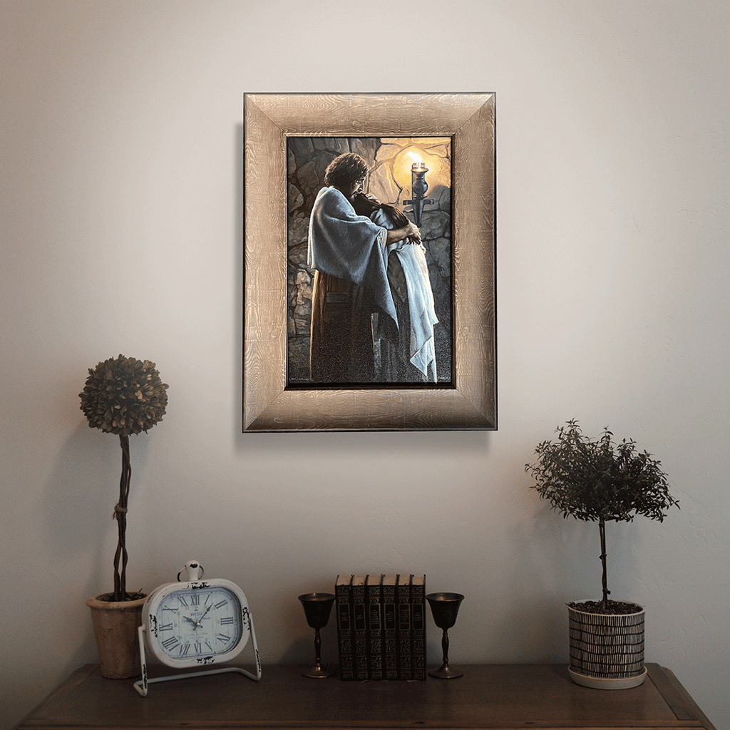 Je bent van mij schilderij (ingelijst)