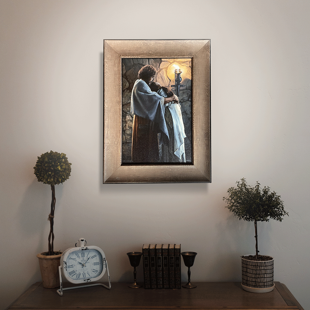 Je bent van mij schilderij (ingelijst)