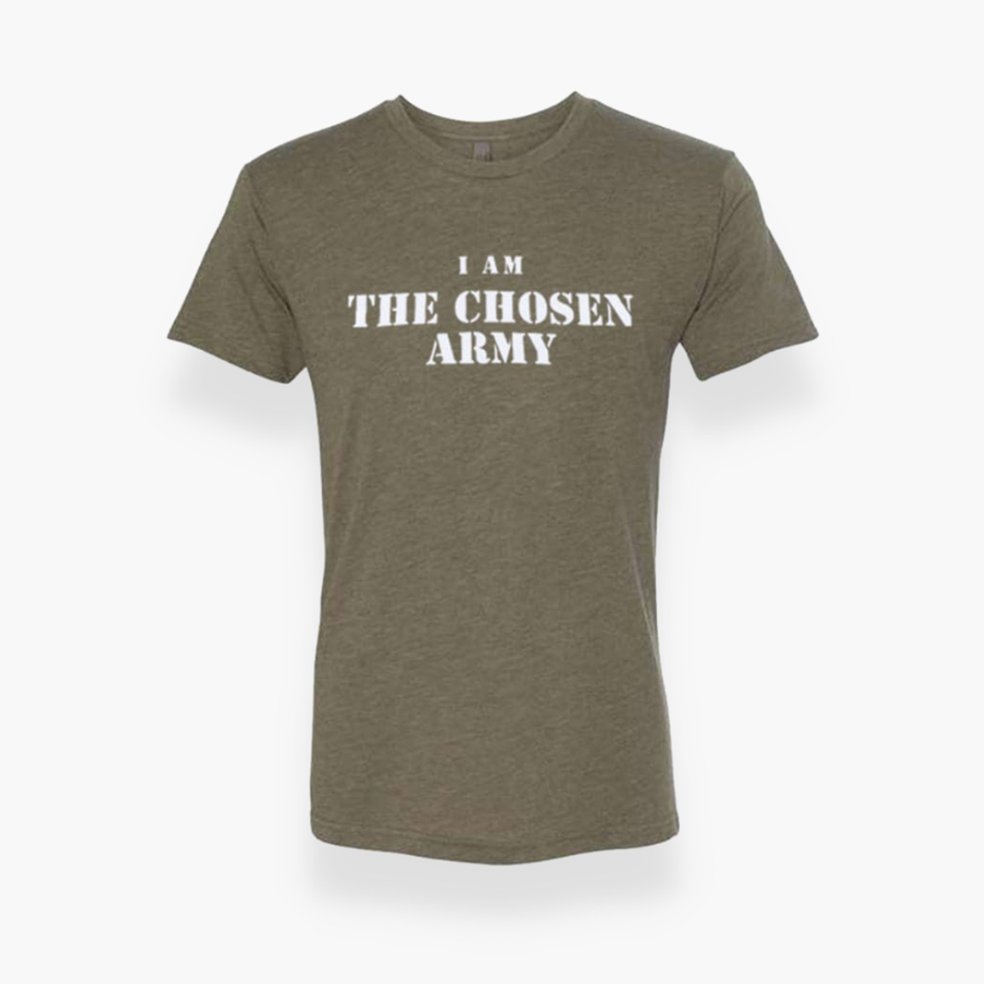 The Chosen Army Short Sleeve T-Shirt Adult Crew Neck