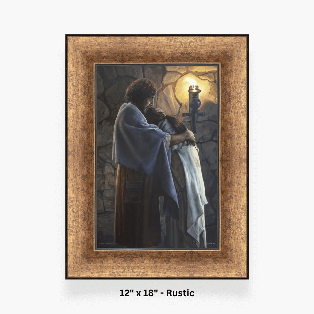 Je bent van mij schilderij (ingelijst)