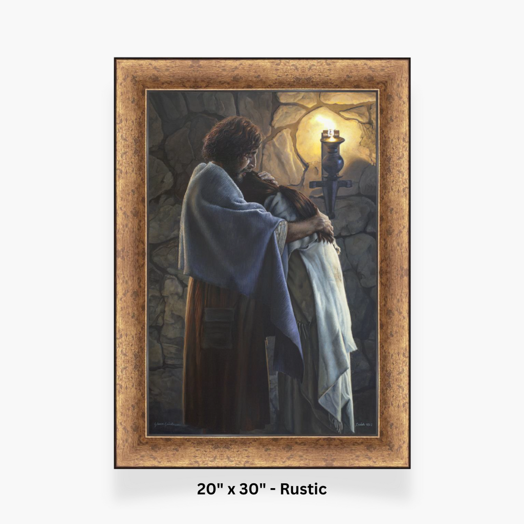 You Are Mine Framed Art 20x30 Rustic