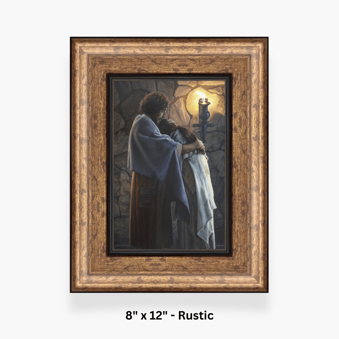 Je bent van mij schilderij (ingelijst)